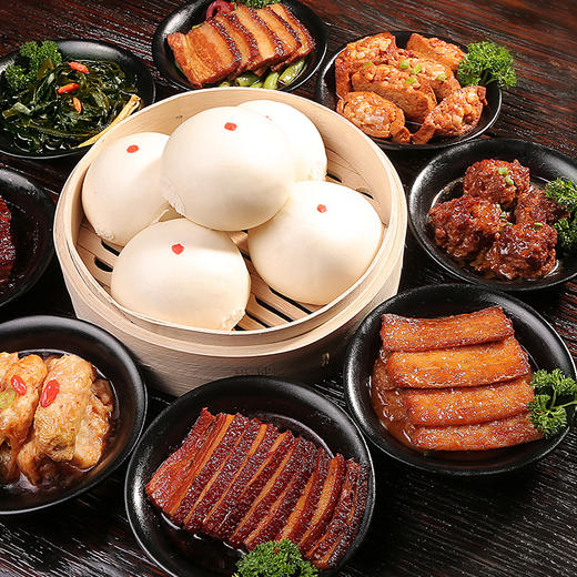 谷言正定八大碗礼盒正定风味 家的味道总重2630g 送礼佳选 商品图6