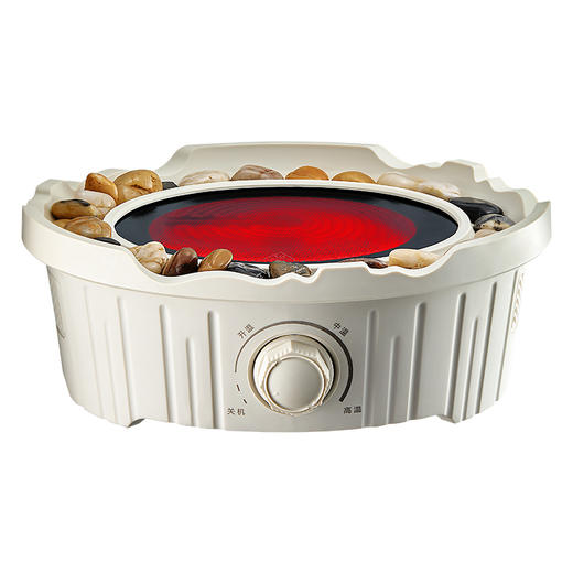雅集电器简约电陶炉800w（围炉款-米白） 商品图0