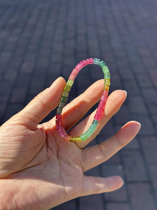 “颜色全”碧玺家族｜直角切 商品图4