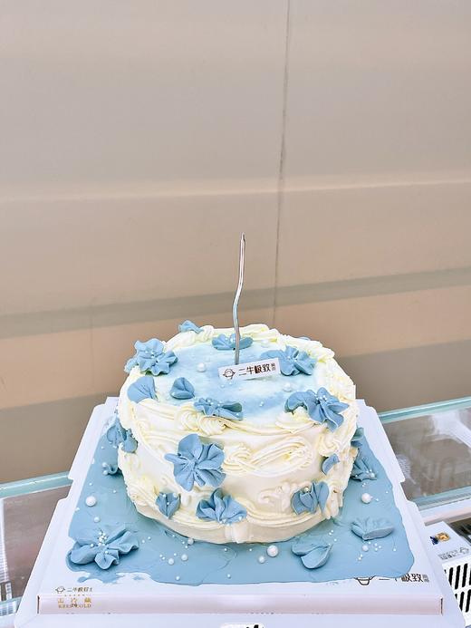 蓝色裱花 商品图0