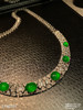 老坑玻璃种艳绿蛋面套链【5140101】具体价格微信咨询 商品缩略图3