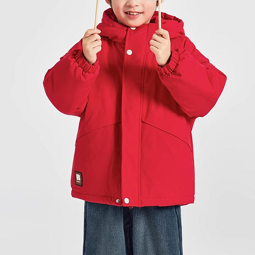 裁缝学苑TQ140儿童连帽落肩绗棉服纸样外套童装年服做衣服打版裁剪样板图 商品图5