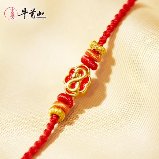 牛首山如意系列饰品足金项链红绳大量耳坠耳钉本命年礼物送女友 商品图2