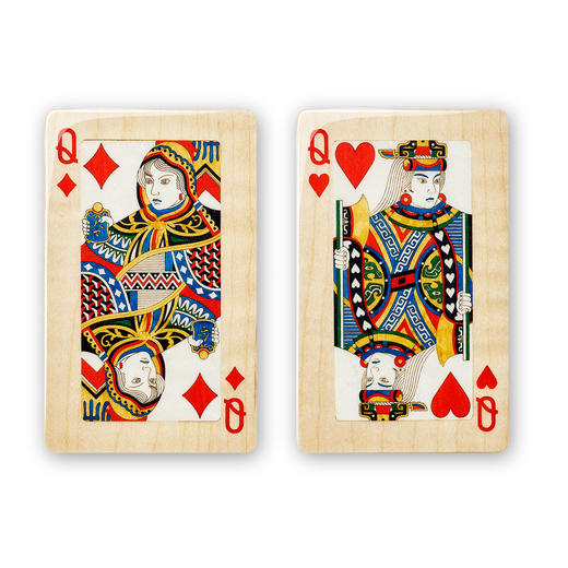 风流人物木质镶嵌扑克装饰画 商品图11