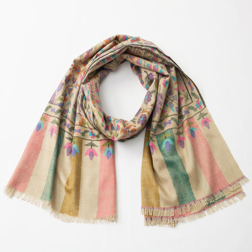 伽罗 JALO Kani（卡尼）克什米尔Pashmina羊绒围巾 商品图4