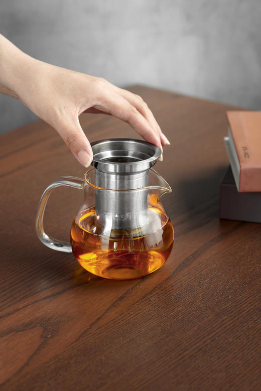 雅集圆趣壶450ml（不锈钢款） 商品图4