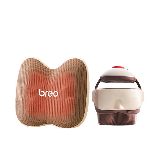 倍轻松头部按摩器iDreamX2 一休精灵+倍轻松腰背部按摩仪【HSCJ20.0】 商品图0