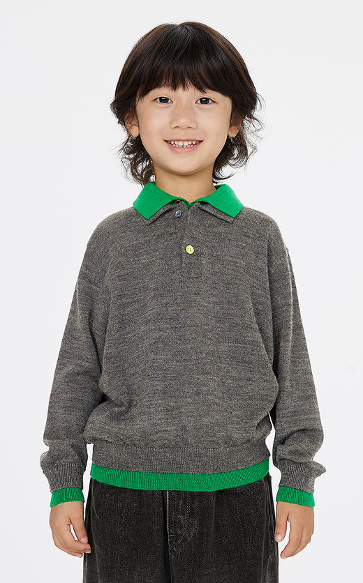 jnby   25年春款    长袖套头毛衫  1P1311310 商品图0