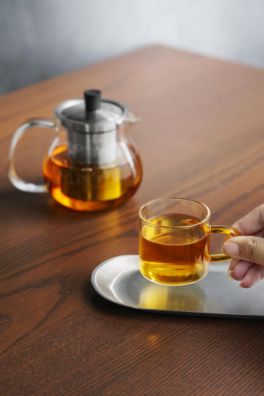 雅集圆趣壶450ml（不锈钢款） 商品图2