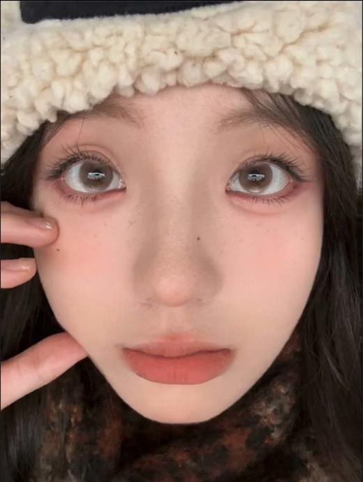 mimipark  半年抛杭州仓美瞳 奶杏泡泡 直径14.5mm 商品图0