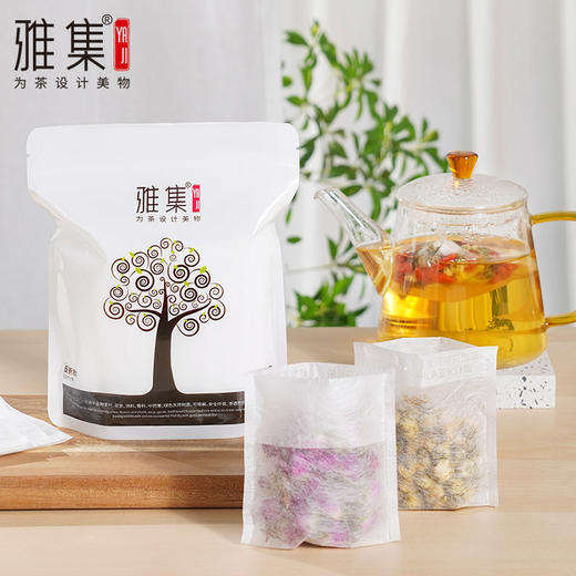 雅集食品级玉米纤维茶包袋（抽线款9*9cm-120个） 商品图2