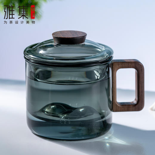 雅集玻璃杯青山杯550ml（烟灰） 商品图8