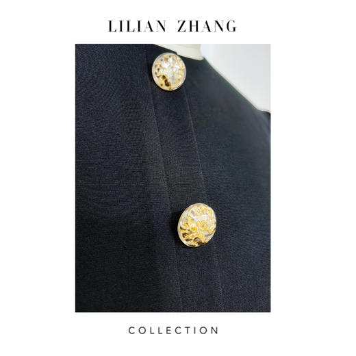 LILIAN ZHANG——“静奢风Quiet Luxury”婉约Lady鱼尾连衣裙 2401189 商品图1