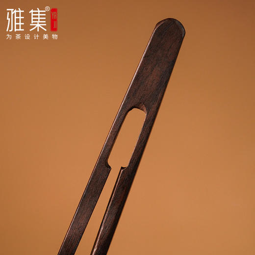 雅集茶具黑檀茶夹 商品图3