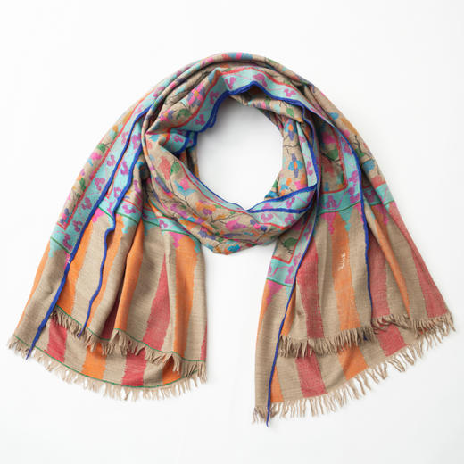 伽罗 JALO Kani（卡尼）克什米尔Pashmina羊绒围巾 商品图0