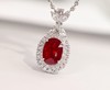 2.12ct刻面红宝石吊坠 商品缩略图1