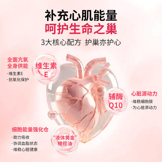 巴洛夫辅酶Q10BLFU辅酶巴罗夫巴啰芙女性前女调泡泡质量发育 商品图3