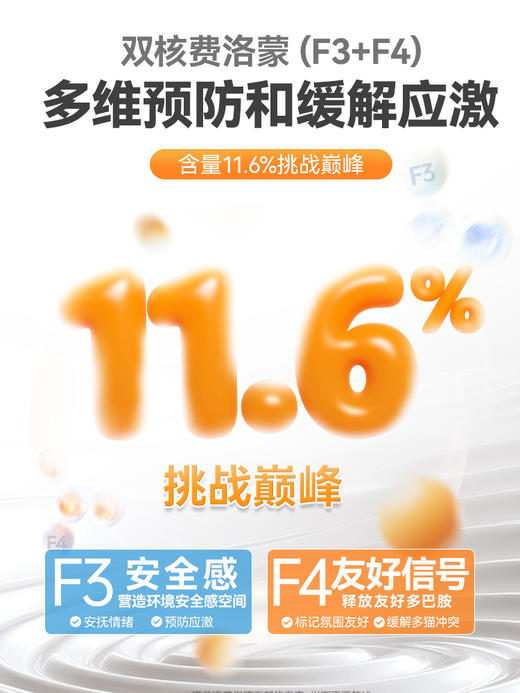 【宠币商城】普安特费洛蒙猫咪防应激情绪舒缓剂安抚情绪猫咪外出猫面部信息素飞诺萌喷雾 商品图1