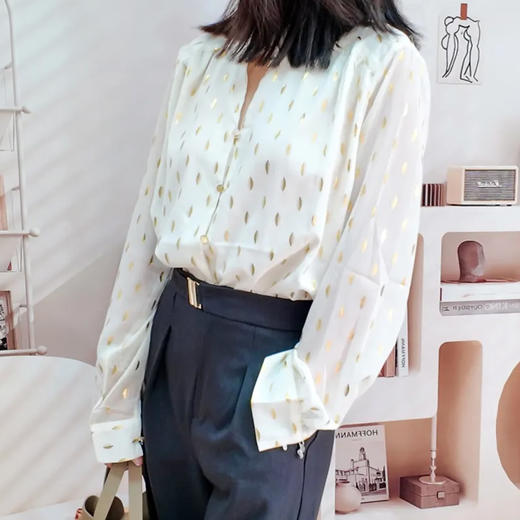 馥迦气质轻奢高级感衬衫 商品图4