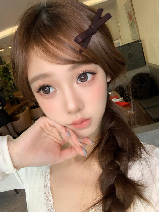 【大直径月抛】喵喵拿铁·Bennycat丨14.5mm（月抛/一盒2片装） 商品图3