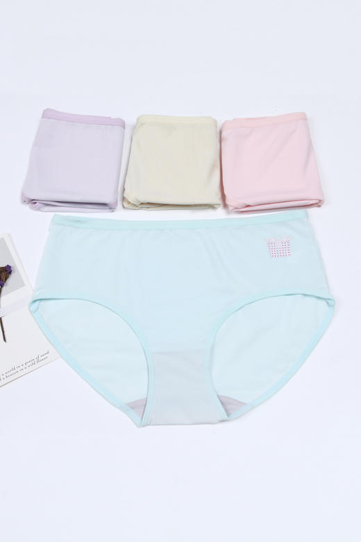 都市丽人女士内裤锦泳平角裤LK0BM6 商品图0