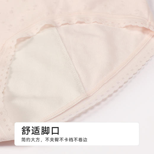 都市丽人生理裤系列RC提花生理裤三角裤LKH8A1 商品图5