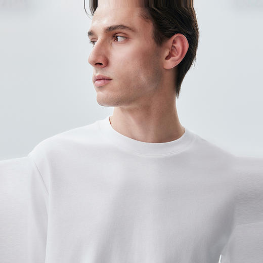 棉仓362801003-白海豚空气层微宽松长袖大师T 商品图2