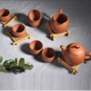 雅集茶具奇神双龙戏水紫砂套装(红泥) 商品缩略图1