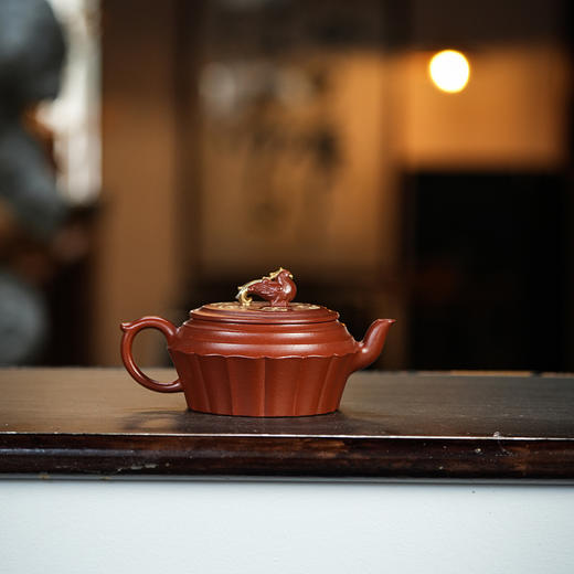 龙德堂陶艺 汤宣武制《凤华》原矿大红袍 200cc 库存请咨询客服 商品图2