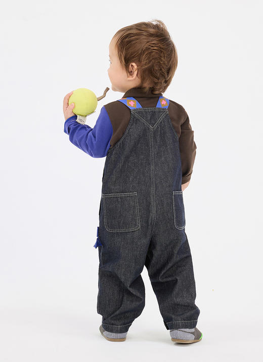 Jnby  25年春款  牛仔背带长裤  YP1E10930 商品图6