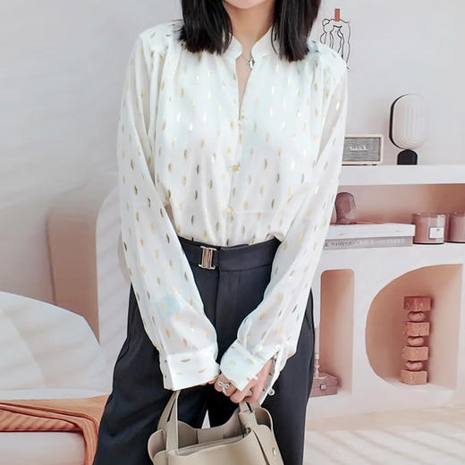 馥迦气质轻奢高级感衬衫 商品图5