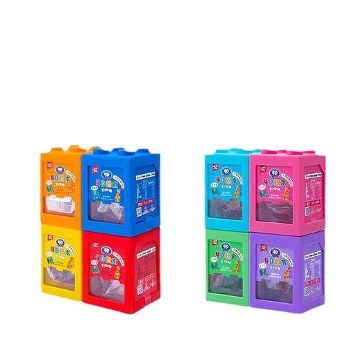【4D彩色积木罐软糖，随心搭建你的“糖果世界”~】4D积木儿童果汁软糖 35g组合罐装 儿童趣味益智 带玩具糖果礼物礼盒-QQ 商品图6