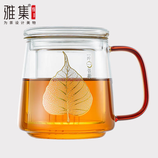 雅集玻璃杯一叶菩提杯500ml 商品图12