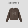 ROMI STUDIO“纽约美式" 高比例棉复古洗水印花圆领卫衣 23AWT921 商品缩略图1