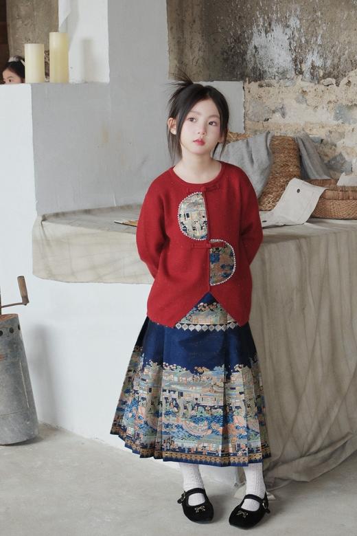 【非质量问题不退换】云禧套装（上衣+半裙） 商品图0