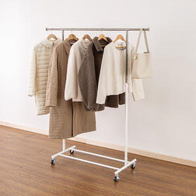 可伸缩单杠/双杠 挂衣架 YB2c01 白色/黑色