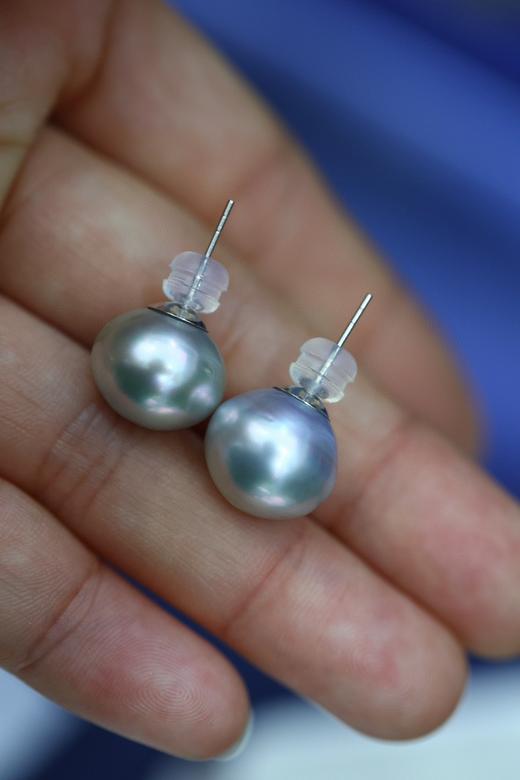 12mm-13mm澳白耳钉 商品图2