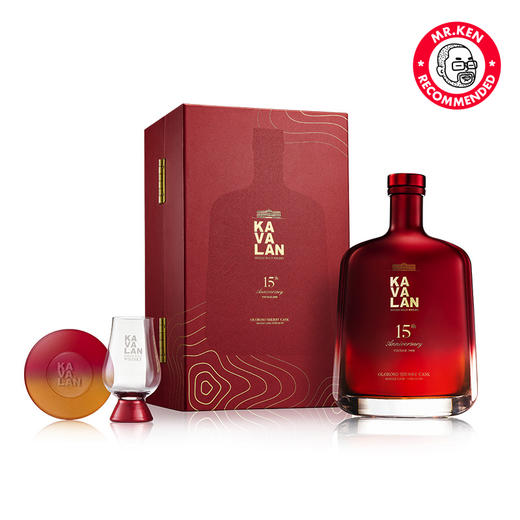 【礼盒装】噶玛兰（Kavalan）2009-15年单一麦芽中国台湾威士忌(15周年纪念) 商品图3