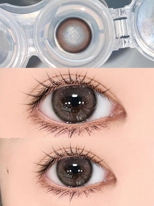 自然款推荐丨纯净气泡棕·Bennycat丨14.2mm（半年抛/2片装） 商品图1