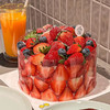 【草莓大满贯】草莓自由超满足-草莓水果夹心生日蛋糕 商品缩略图0