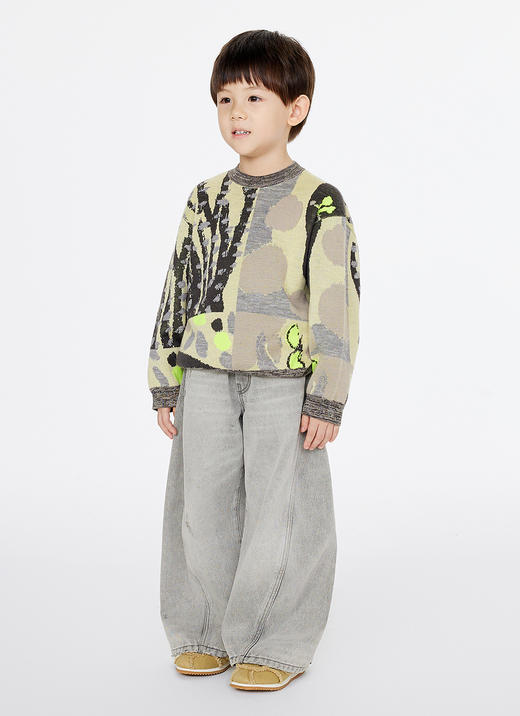 jnby   25年春款  长袖套头毛衫 1P1312080 商品图10