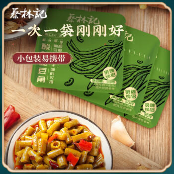 蔡林记中华老字号酸脆豆角30g*20包袋装腌制泡菜酱菜咸菜下饭菜泡豇豆 /粮油调味 /调味品 /榨菜/酱腌菜 商品图4