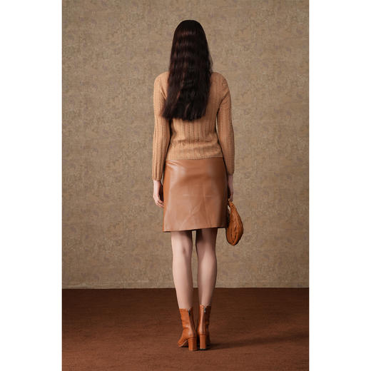 乔万尼秋季新品针织衫简约百搭套头打底衫ET3M763 商品图4