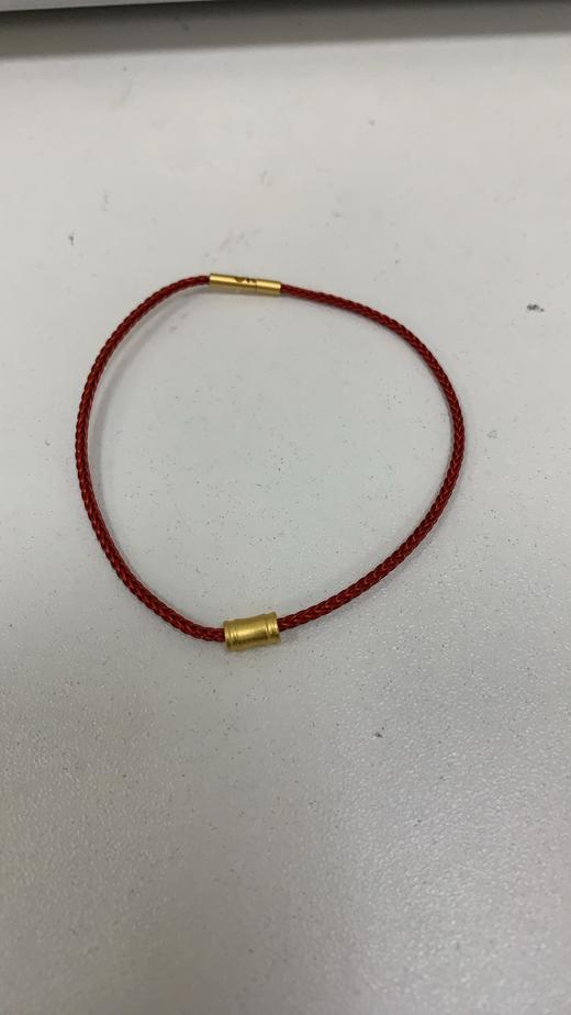WPSKU699892	六福珠宝LUKFOOK JEWELLERY	转运珠手链1.5mm玫瑰红钢丝路路通配件男女同款定价 商品图2