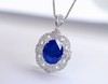 2.8ct刻面蓝宝石吊坠 商品缩略图0