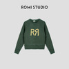 ROMI STUDIO“纽约美式" 高比例棉复古洗水印花圆领卫衣 23AWT921 商品缩略图0