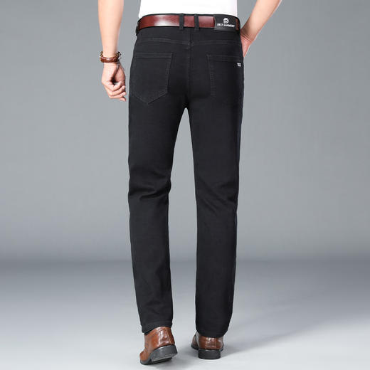 圣得西男士商务休闲牛仔裤年春秋时尚中青年百搭棉弹长裤 商品图3