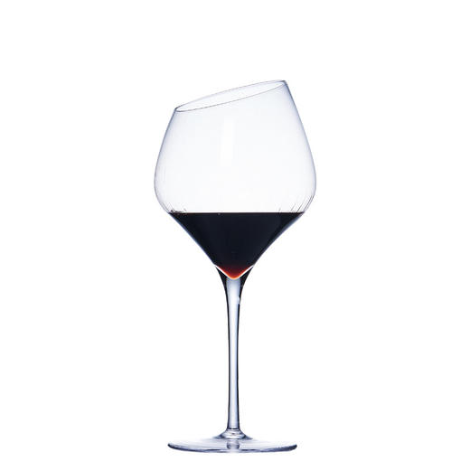 餐厅斜口红酒杯家用水晶高脚杯玻璃鸡尾酒杯酒吧香槟杯洋酒杯子 商品图3