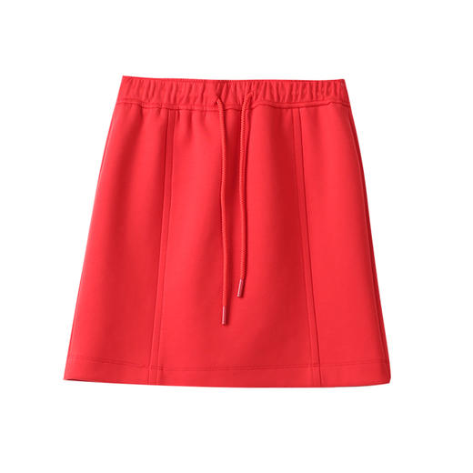 VIMAGE纬漫纪时尚休闲百搭高腰显瘦a字短裙半身裙春季新款V2306903 商品图6