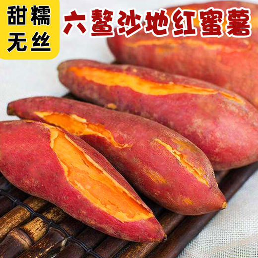 【分仓直发包邮】六鳌地瓜5斤（中小果，单果50-150g） 商品图0